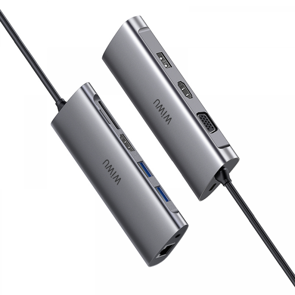 WIWU HUB ALPHA 11 IN 1 USB-C A11312H WIWU HUB ALPHA 11 IN 1 USB-C A11312H